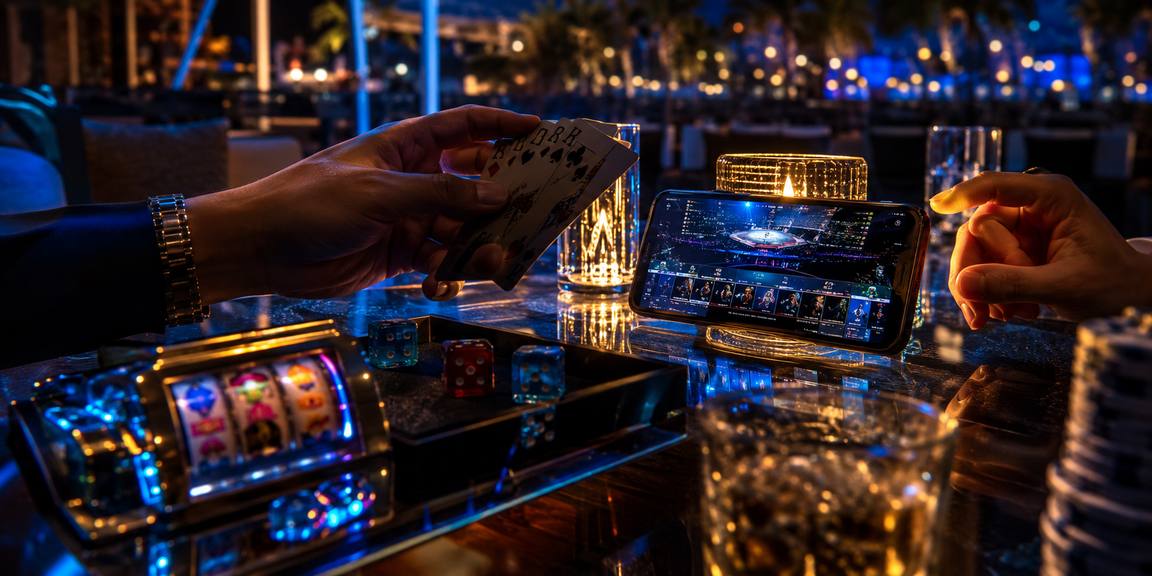 vn107 Bàn baccarat và roulette